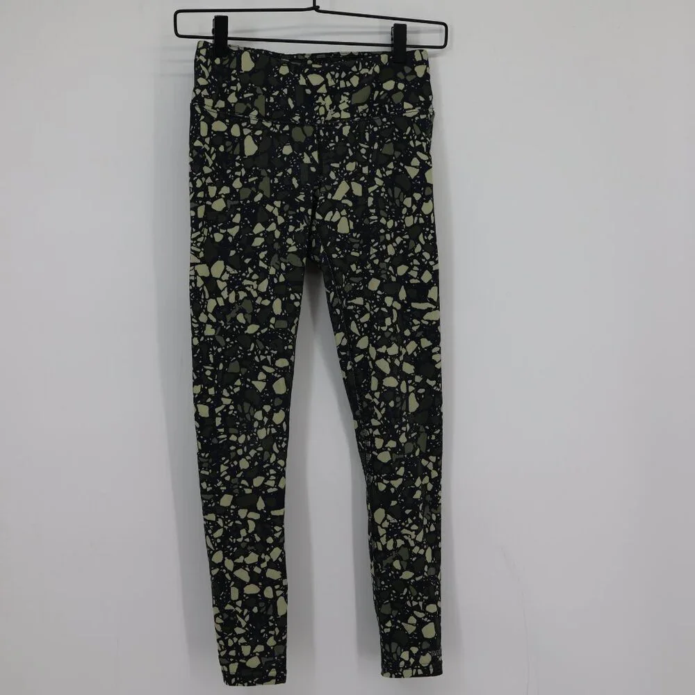 Burton Womens Terrazzo Print‎ Performance Leggings Stretch Activewear XXS